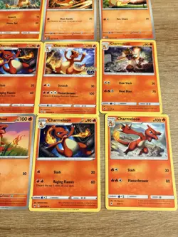 Pokemon Card X19 Bundle Of Charmanders And Charmeleons From 2017-2026 1 Holo - Image 3