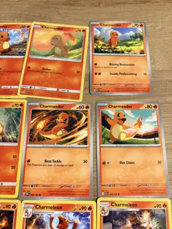 Pokemon Card X19 Bundle Of Charmanders And Charmeleons From 2017-2026 1 Holo - Image 4