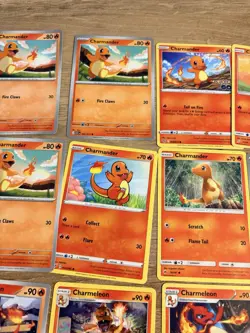 Pokemon Card X19 Bundle Of Charmanders And Charmeleons From 2017-2026 1 Holo - Image 5