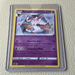 *swirl* Sylveon SWSH211 English Pokemon Promo Black Star Cosmos Holo Card TCG - Image 1