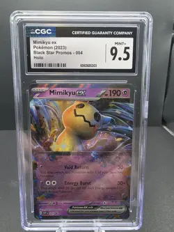 Mimikyu ex 004 Sv: Scarlet & Violet Promo Cards Holo CGC 9.5 GEM MINT - Image 1