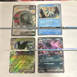 POKEMON TCG Scarlet & Violet (PROMOS) 5 CARD LOT Snorlax Holo Iron Treads ex - Image 3