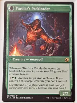 Tovolar's Huntmaster - Innistrad: Midnight Hunt - Magic the Gathering MTG Nice! - Image 2