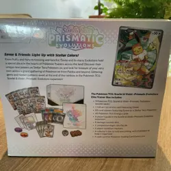 Pokemon TCG Scarlet & Violet Prismatic Evolutions Elite Trainer Box Sealed - Image 2
