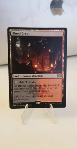 BLOOD CRYPT MTG Ravnica: Allegiance ENGLISH NM Magic: The Gathering - Image 1