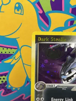 Pokemon TCG Dark Steelix 10/109 Stamped Ex Team Rocket Returns Reverse Holo - Image 2