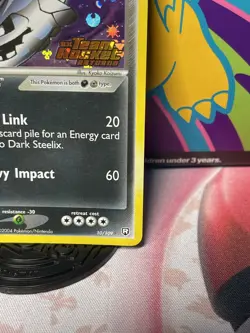 Pokemon TCG Dark Steelix 10/109 Stamped Ex Team Rocket Returns Reverse Holo - Image 5