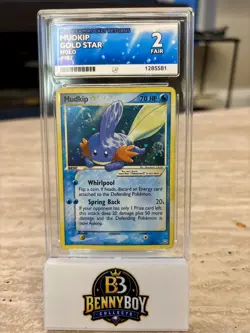 2004 POKEMON EX TEAM ROCKET RETURNS GOLD STAR #107 MUDKIP HOLO ACE 2 - Image 5