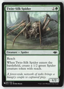 MTG - Twin-Silk Spider C (The List) 188 LP-NM - Image 1