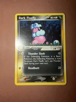 Dark Flaaffy 33/109 Non Holo Team Rocket Returns Pokemon Card NM/LP - Image 1
