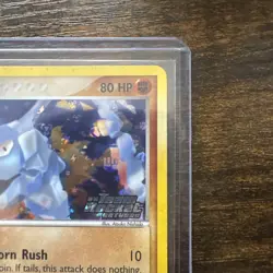 Onix 69/109 Team Rocket Returns Stamped Reverse Holo Pokemon Card 2004 LP/MP - Image 3