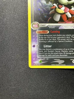 DARK SLOWKING 9/109 RARE TEAM ROCKET RETURNS POKEMON REVERSE HOLO MP - Image 3