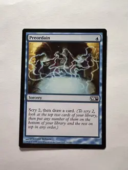 Preordain - MTG Core Set 2011 - NM - Image 1