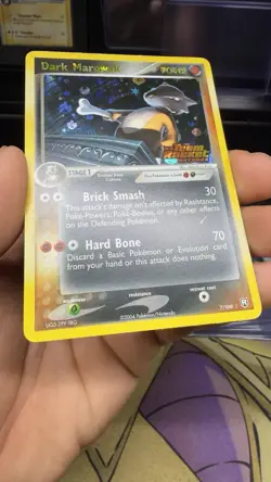 Pokemon TCG Dark Marowak Team Rocket Returns Reverse Holo Stamped 7/109 LP+ - Image 5
