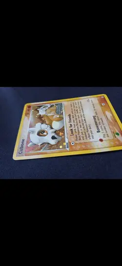 Cubone 51/109 EX Team Rocket Returns Pokemon Card Reverse Holo - STAMPED LP - Image 3