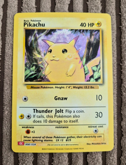 The Pokemon Company Pikachu 008/034 Trading Card Game Classic Holo EN 2023 40 HP - Image 1
