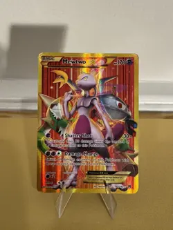 Mewtwo EX 164/162 Pokemon XY Breakthrough Secret Rare Full Art TCG Card NM - Image 1