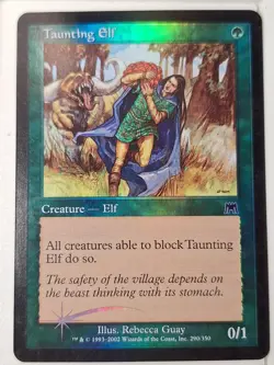 Taunting Elf - FOIL - Onslaught - Magic the Gathering MTG Nice! - Image 1