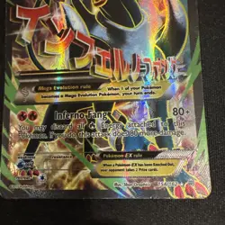 Pokemon TCG M Houndoom EX 154/162 Breakthrough Ultra Rare Holo Full Art MP - Image 3