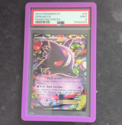 Pokemon TCG Gengar EX 34/119 XY Phantom Forces Full Art Holo Ultra Rare PSA 9 - Image 1