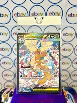 Mega Dragonite EX 290/217 Secret Rare Holo Full Art Pokemon TCG English Card - Image 4