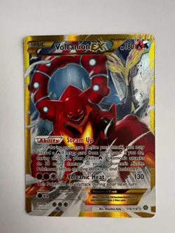 Volcanion EX 115/114 - Pokemon XY: Steam Siege - Full Art Secret Rare - NM - Image 4