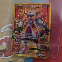 Pokemon Card Mewtwo EX Breakthrough 164/162 Secret Rare Full Art Holo TCG - Image 1