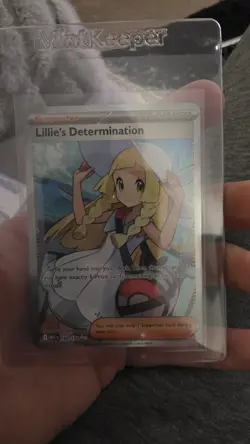 Lillie's Determination 169/132 - Mega Evolution - Pokemon Card - English - NM - Image 1