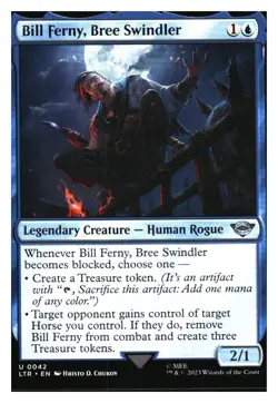 Bill Ferny, Bree Swindler The Lord of the Rings: - MTG - NM+ - Image 1