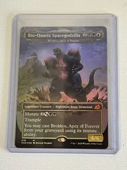Bio-Quartz Spacegodzilla Brokkos Apex of Forever Ikoria Lair of Behemoths (Foil) - Image 1
