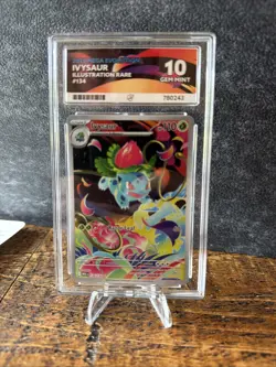 Pokemon TCG Ivysaur IR 134/132 Mega Evolution Ace 10 - Image 1