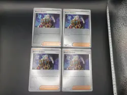 Pokemon TCG 4 x Boss's Orders 114/132 Mega Evolution Playset Reverse Holo - Image 1