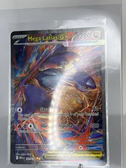 Mega Latias EX SIR 181/132 Mega Evolution English Pokemon TCG - Image 1