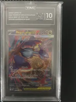 2025 Pokemon Mega Evolution 181/132 Mega Latias EX SIR TAG 10 (963) - Image 1