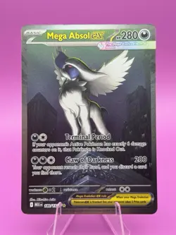 Pokemon TCG Mega Absol EX Sir 180/132 Mega Evolution English Card NM Condition - Image 1