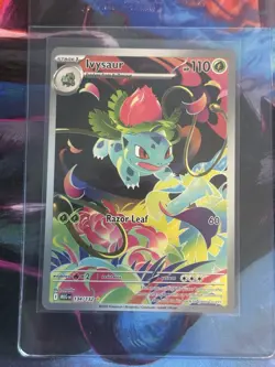 Pokemon TCG Ivysaur IR 134/132 Mega Evolution Near Mint - Image 1
