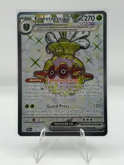 Forretress ex 230/193 Ultra Rare Paldea Evolved Pokemon Holo Near Mint - Image 1