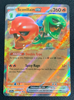 Scovillain ex 037/191 Surging Sparks Double Rare Holo Pokemon TCG Card NM - Image 1