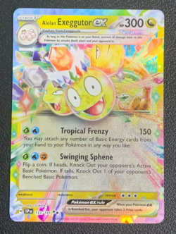 Alolan Exeggutor ex 133/191 Surging Sparks Double Rare Holo Pokemon TCG Card NM - Image 1