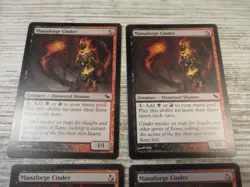 4x Manaforge Cinder - Shadowmoor - NM - English - OOP MTG - Image 2