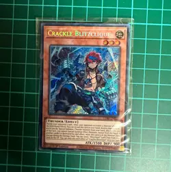 Yu-Gi-Oh! Crackle Blitzclique Secret Rare NM 1st Edition CORI-EN012 - Image 1