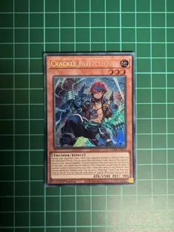Yu-Gi-Oh! Crackle Blitzclique Secret Rare NM 1st Edition CORI-EN012 - Image 2