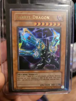Yu-Gi-Oh! TCG Barrel Dragon Metal Raiders OG MRD-E126 Unlimited Ultra Rare - Image 1