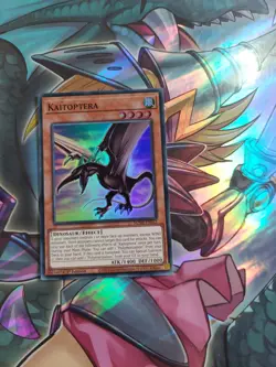 Yu-Gi-Oh! TCG Kaitoptera Maze of Millennia MZMI-EN012 1st Edition Super Rare - Image 1