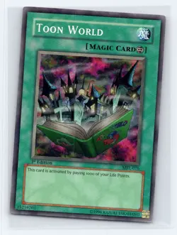 Toon World MRL-076 Super Rare Magic Ruler Yu-Gi-Oh 1st Edition Near Mint - Image 1