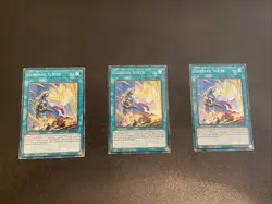 Yu-Gi-Oh TCG ALIN-EN066 3 x Gordian Slicer 1st Edition Secret Rare Mint - Image 1