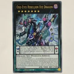 Yu-Gi-Oh! - Odd-Eyes Rebellion Xyz Dragon - BLMR-EN005 - Ultra Rare - 1st Ed - Image 1