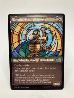 Kwende, Pride Of Femeref NM/M* SHOWCASE March Of The Machines 0005 -UnltdCards - Image 1
