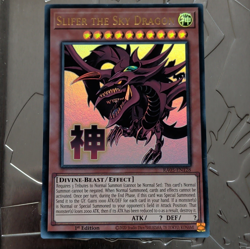Yu-Gi-Oh! Slifer the Sky Dragon RA05-EN128 Rarity Coll 5 Ultra Rare 1st Edition - Image 1
