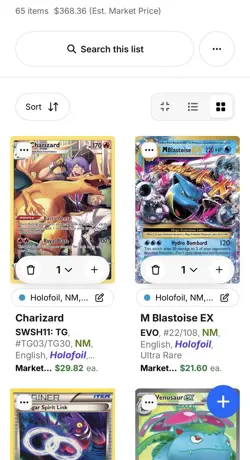 Pokemon TCG 72-Card Holo/Foil Lot Charizard TG03/TG30 M Blastoise EX - Image 5